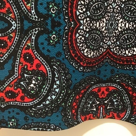 Lularoe Cassie, XS, Cora and turquoise LNC - Picture 3 of 5